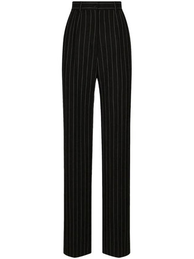 Striped High Waist Pants FTCPNTFR20A - DOLCE&GABBANA - BALAAN 1