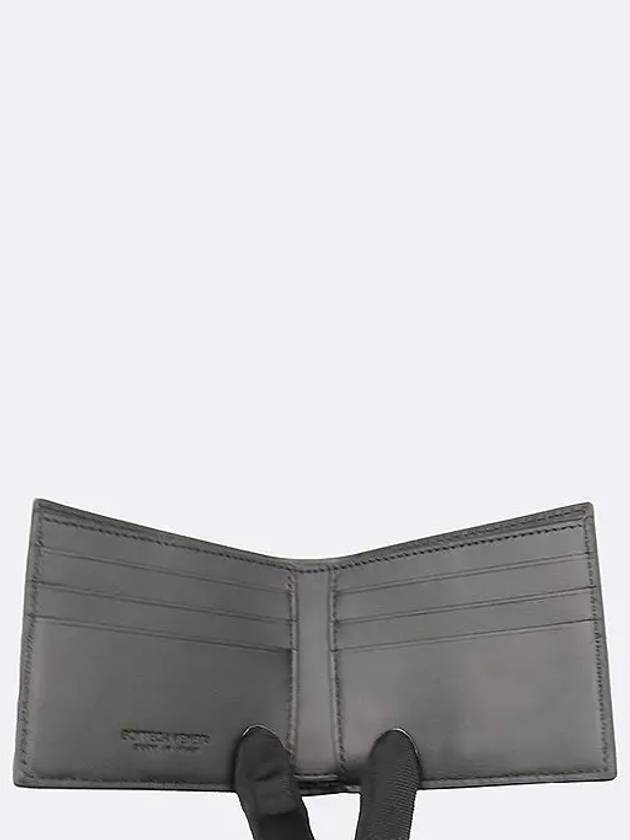 649603 Intrecciato Cassette Black Leather 6 Credits Men s Bicycle Wallet - BOTTEGA VENETA - BALAAN 6