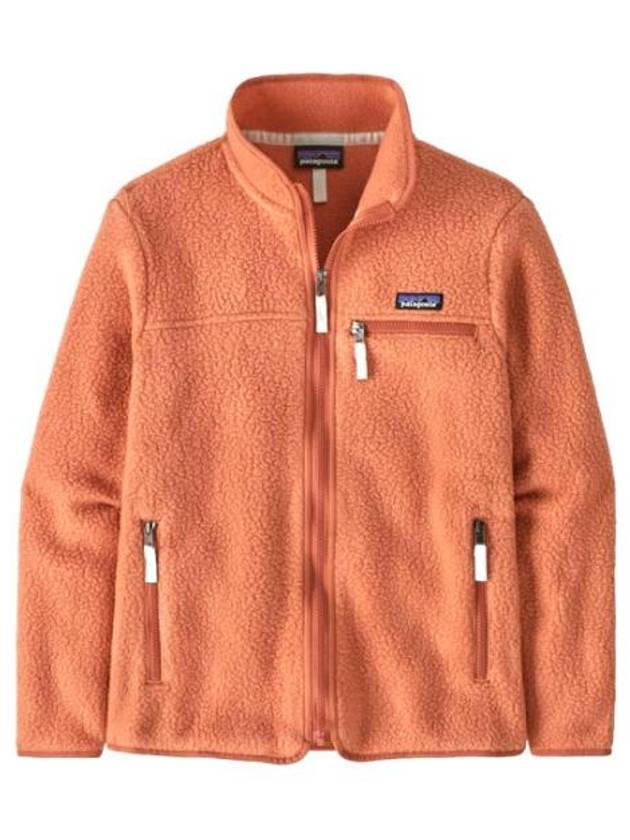 Women's Retro Pile Fleece Zip-Up Jacket Sienna Clay - PATAGONIA - BALAAN 2