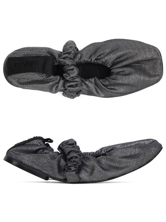SCRUNCHIE Ballerina Flat Shoes S2270 018 B0110819432 - GANNI - BALAAN 2