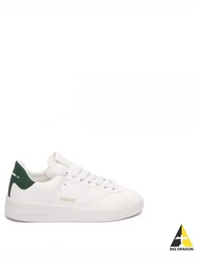 Leather Back Contrast Patch Low Top Sneakers White - GOLDEN GOOSE - BALAAN 2