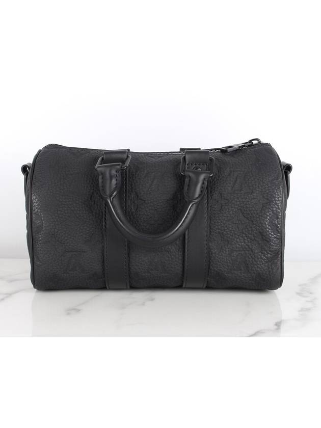 Keepall Bandoulier 25 Black - LOUIS VUITTON - BALAAN 4