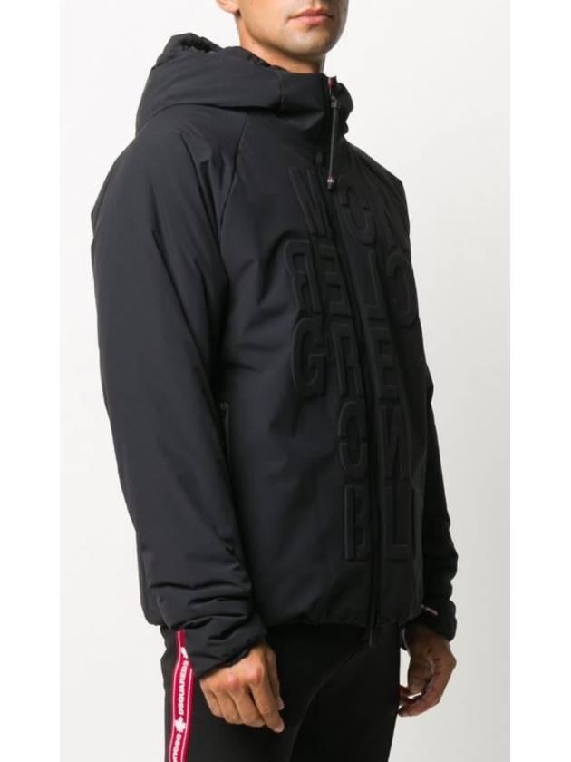 Men's Krimmler Grenoble Patch Hooded Padding Black - MONCLER - BALAAN 4