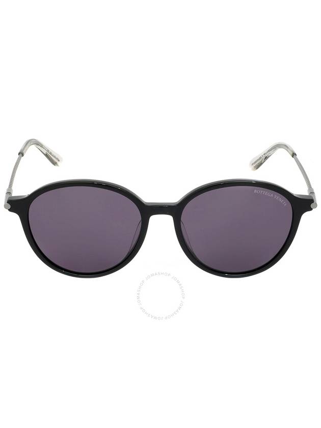 Eyewear Round Sunglasses Silver Black - BOTTEGA VENETA - BALAAN 2