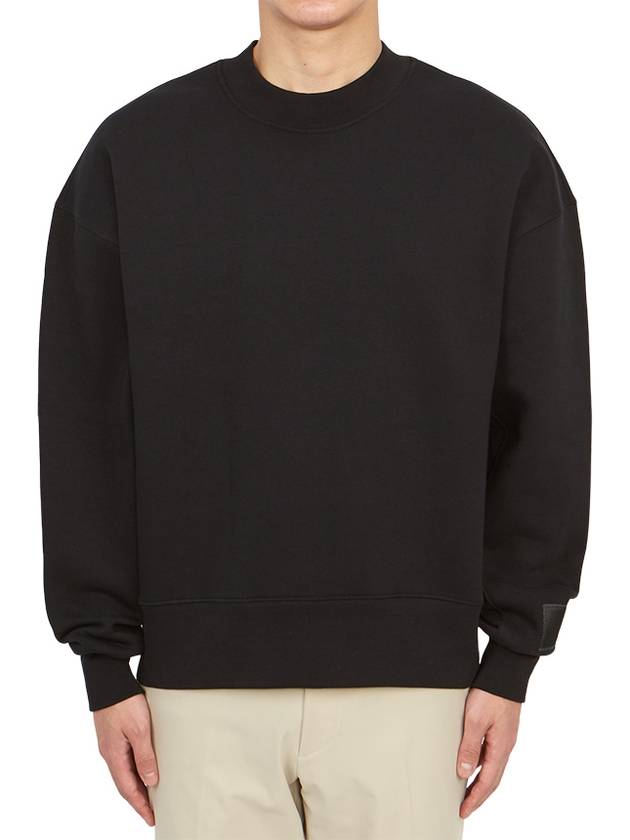 Alexandre Mattiussi Embroidered Logo Sweatshirt Black - AMI - BALAAN 2