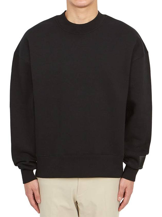 Alexandre Mattiussi Embroidered Logo Sweatshirt Black - AMI - BALAAN 2