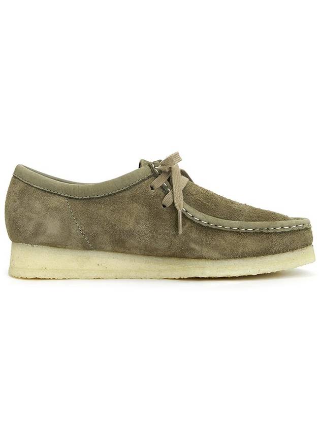 Wallabee Suede Loafer Pale Khaki - CLARKS - BALAAN 5