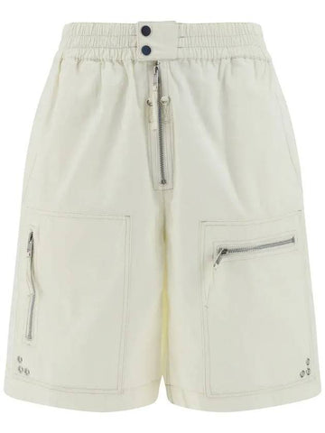 Short Pants SH0109HAB1I03H 23EC ECRU - ISABEL MARANT - BALAAN 1