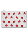 Red Star Point Clutch Bag Silver - SAINT LAURENT - BALAAN 1