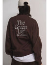 Essential Embroidery Swweatshirts Brown - THE GREEN LAB - BALAAN 9