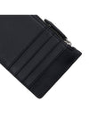 ORB Point Saffiano Slim Zipper Card Wallet Black - VIVIENNE WESTWOOD - BALAAN 9