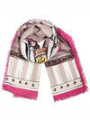 Wool Silk Shawl Scarf - FENDI - BALAAN 2