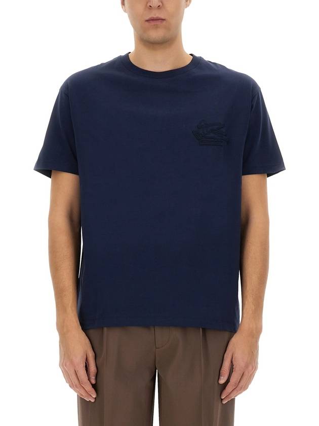 T-SHIRT WITH LOGO - ETRO - BALAAN 1