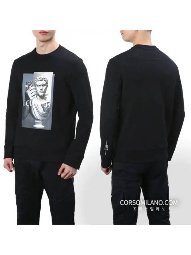 I-Claudius Sweatshirt Black - NEIL BARRETT - BALAAN 2