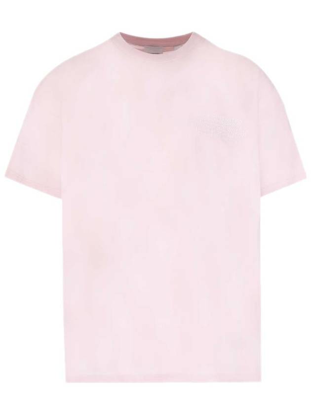 short sleeve t-shirt pink - BURBERRY - BALAAN 2