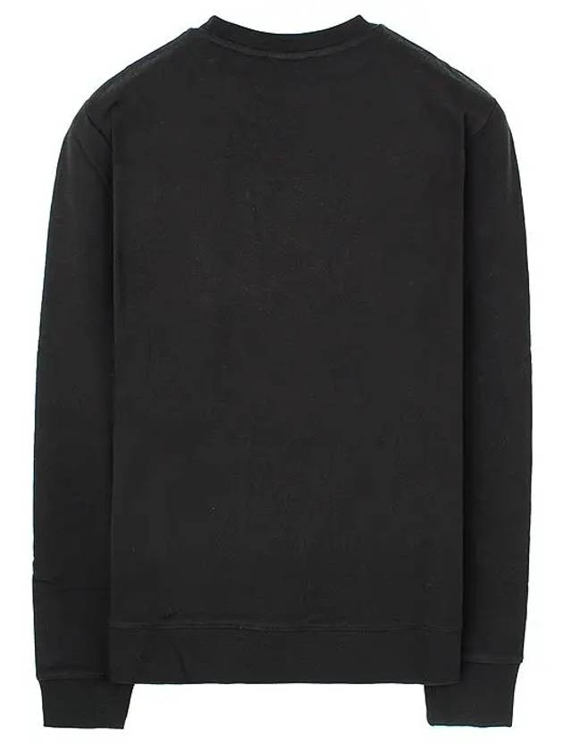 Men's VPC Logo Print Crew Neck Sweatshirt Black - A.P.C. - BALAAN 3