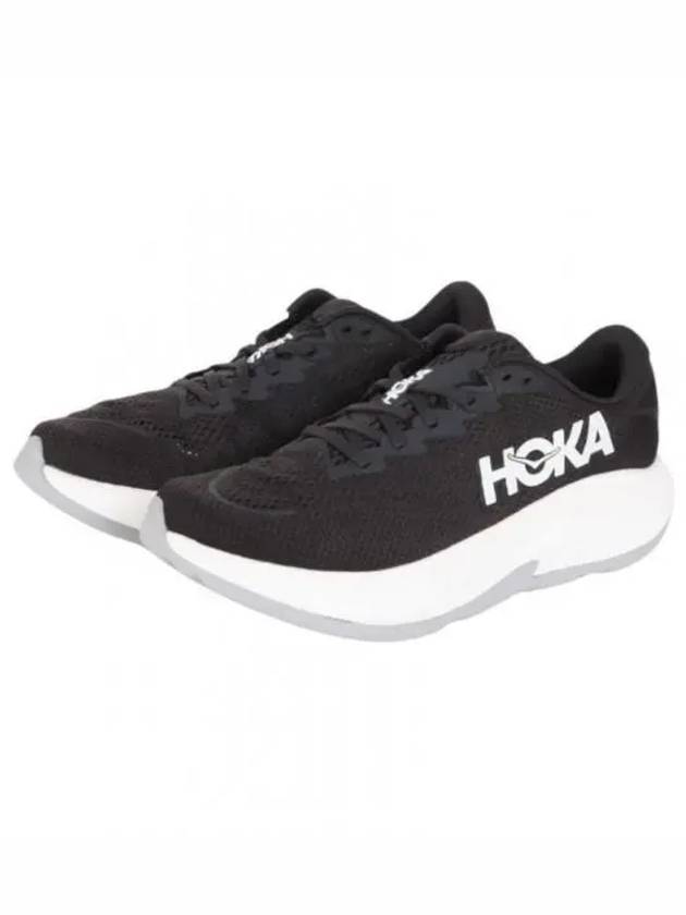 Rincon 4 2E Wide Low Top Sneakers Black - HOKA ONE ONE - BALAAN 2