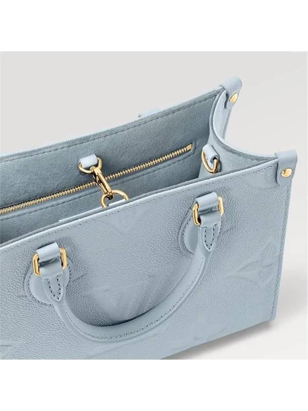 OnTheGo PM Tote Bag Blue - LOUIS VUITTON - BALAAN 6