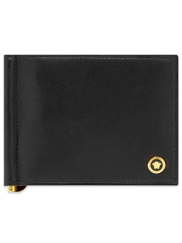 Medusa Money Clip Bicycle Wallet Black - VERSACE - BALAAN.