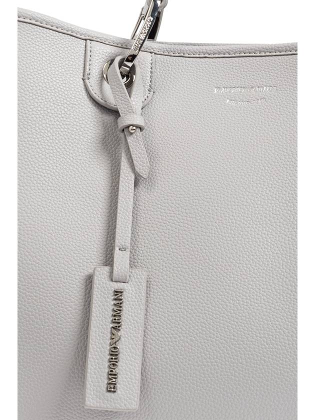 Emporio Armani Eco Leather Handbag, Women's, Grey - EMPORIO ARMANI - BALAAN 7