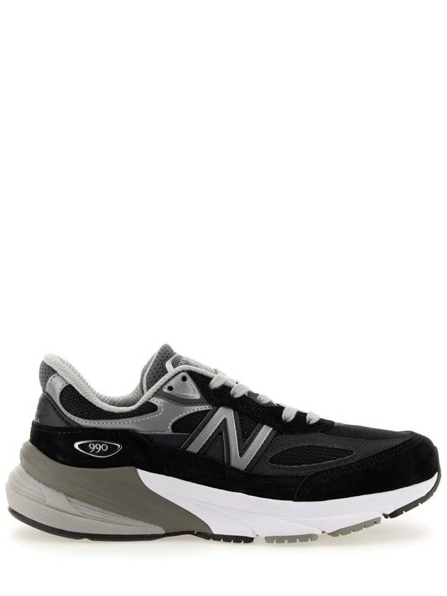 990v6 Low Top Sneakers Grey Black - NEW BALANCE - BALAAN 7