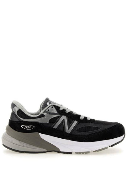 990v6 Low Top Sneakers Grey Black - NEW BALANCE - BALAAN 2