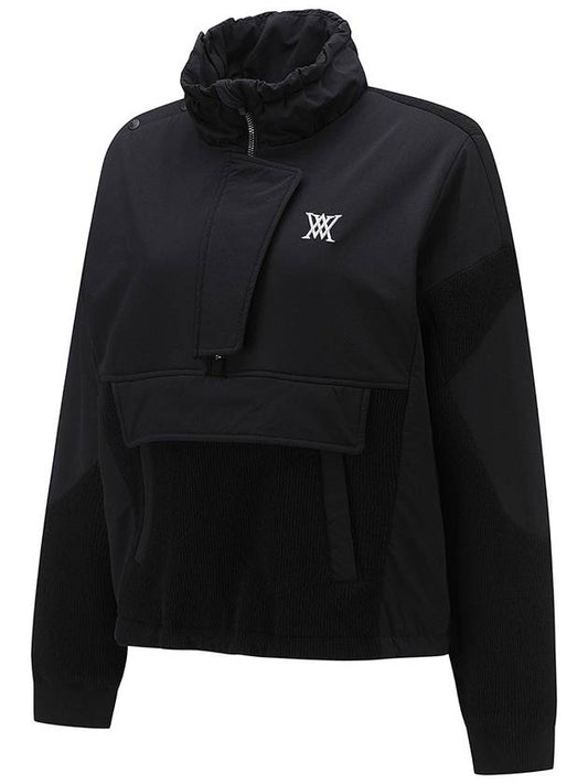 Official W WOOL MIX ANORACK JK BK - ANEWGOLF - BALAAN 2