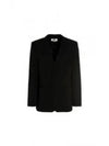 Raw Edge Button Fastening Pocket Jacket Black - MAISON MARGIELA - BALAAN 2