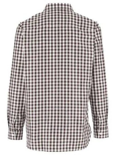 Burberry Cannelton Long Sleeve Check Cotton Poplin Shirt Size Large - BURBERRY - BALAAN 2