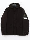 David-TC Down Short Parka Black - STONE ISLAND - BALAAN 3