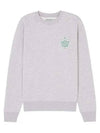 Logo Comfort Sweatshirt Grey - MAISON KITSUNE - BALAAN 2