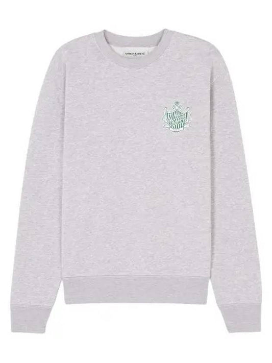 Logo Comfort Sweatshirt Grey - MAISON KITSUNE - BALAAN 2