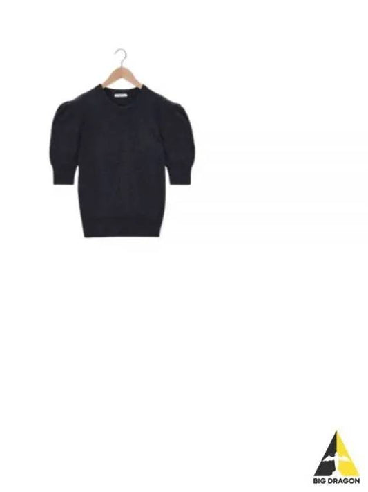 Short Sleeve Knit Top Anthracite Melange - LEMAIRE - BALAAN 2