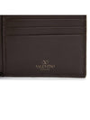 Toile Iconographe Fabric Leather Half Wallet Beige - VALENTINO - BALAAN 7