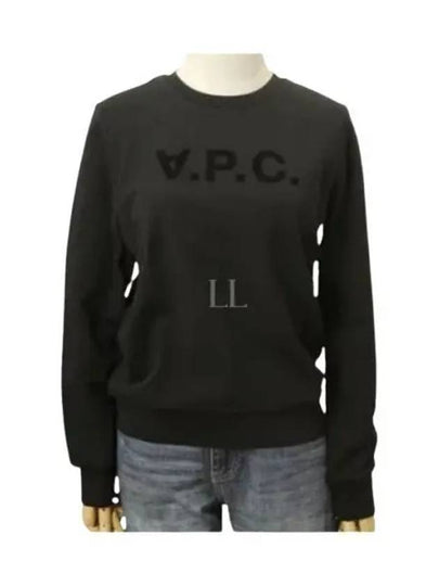 VPC Logo Sweatshirt Black - A.P.C. - BALAAN 2