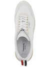 Eco Nylon Alumni Low Top Sneakers White - THOM BROWNE - BALAAN 5