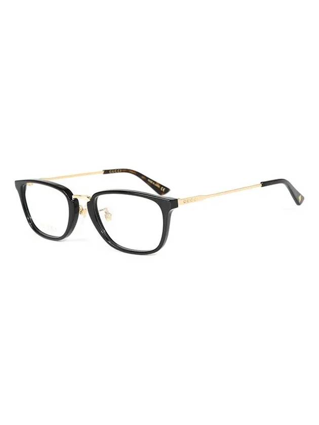 Eyewear Glasses Frame Square Titanium Eyeglasses Black - GUCCI - BALAAN 4