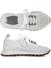 Monile Knit Low Top Sneakers White - BRUNELLO CUCINELLI - BALAAN 2