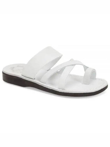 SANDALS NO 8 The Good Shepherd White - JERUSALEM - BALAAN 1