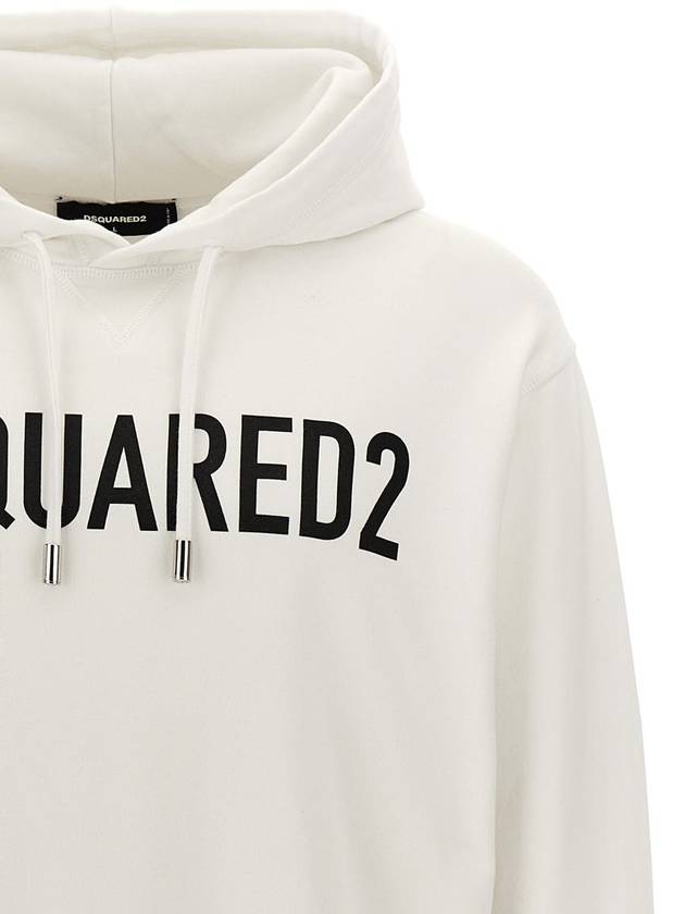 DSQUARED2 Logo Print Hoodie - DSQUARED2 - BALAAN 3