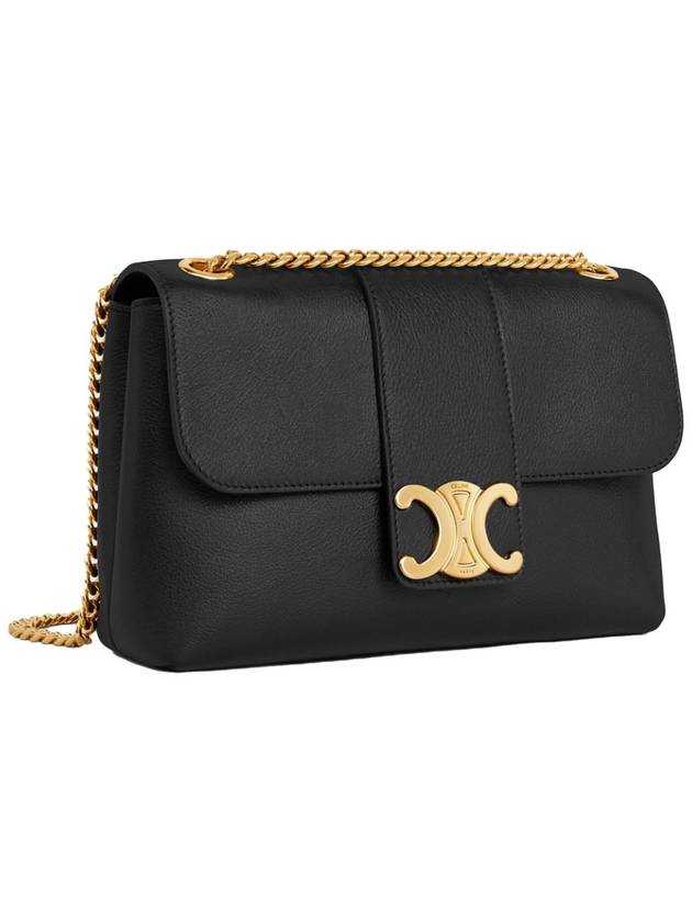 Victoire Medium Cross Bag Black B0021044303 - CELINE - BALAAN 4