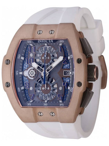 Invicta Racing Chronograph Quartz Grey Dial Titanium Men's Watch 47190 - INVICTA - BALAAN 1