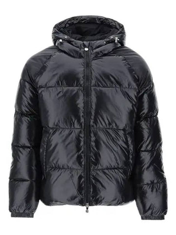 STEN short hooded down jacket HUU014 0009 - PYRENEX - BALAAN 1