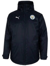 Manchester City Winter Zip Up Hoodie Navy - PUMA - BALAAN 2