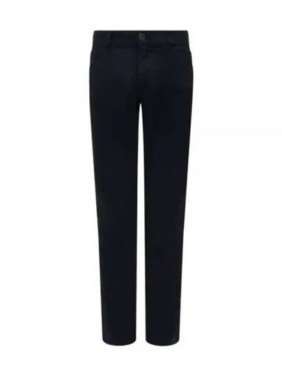 Stretch Drill Five-Pocket Cotton Jeans Navy - PRADA - BALAAN 2