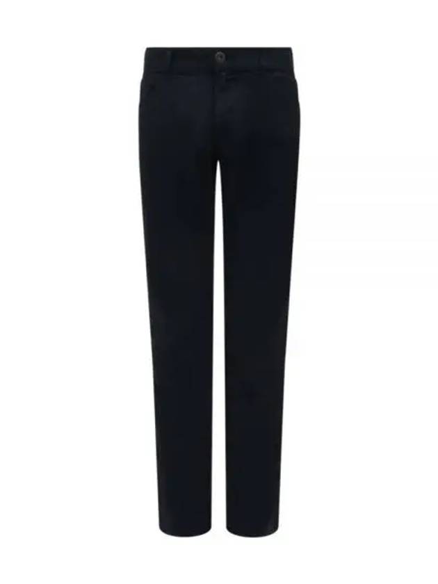 Stretch Drill Five-Pocket Cotton Jeans Navy - PRADA - BALAAN 2