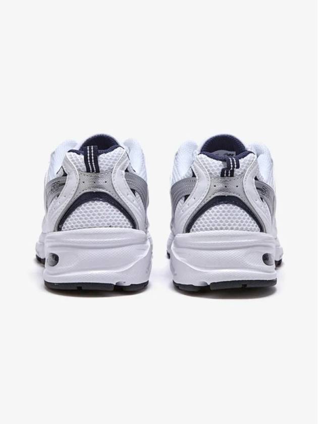 530 Retro Running Low Top Sneakers Navy White - NEW BALANCE - BALAAN 6