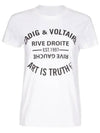 24SS Walk Blason Logo Printing TShirt PWGTR1802F - ZADIG & VOLTAIRE - BALAAN 1