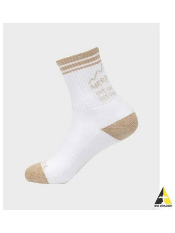 MERRELL UNISEX Hike medium socks white - MERRYMOTIVE - BALAAN 1