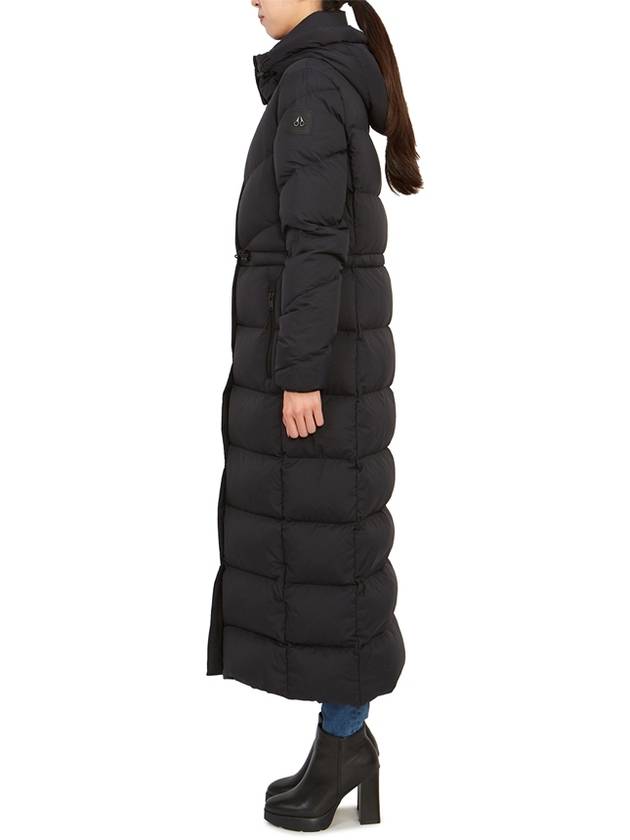 Flightweight Bell Quilted Long Padding Black - MOOSE KNUCKLES - BALAAN 5